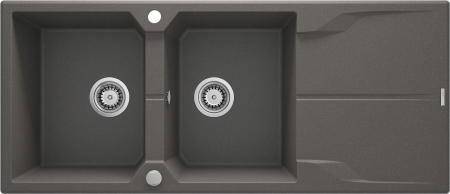 Bucatarie - Chiuvetă din granit, 2-cuve cu picurător