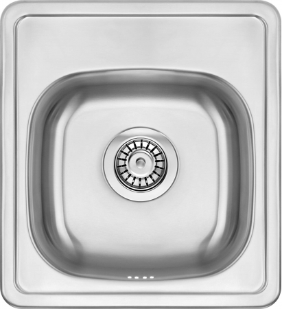 Chiuvete bucatarie - Chiuvetă din inox, 1-cuvă, Deante, Mercato,Inox SATIN