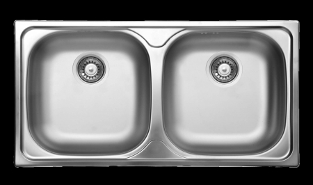 Chiuvete bucatarie - Chiuvetă din inox, 2-cuve