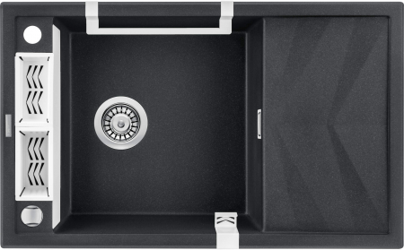 Chiuvetă magnetică din granit, 1-cuvă cu picurător [3]