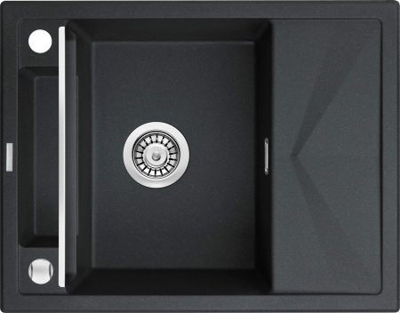 Chiuvete bucatarie - Chiuvetă magnetică din granit, 1-cuvă cu picurător