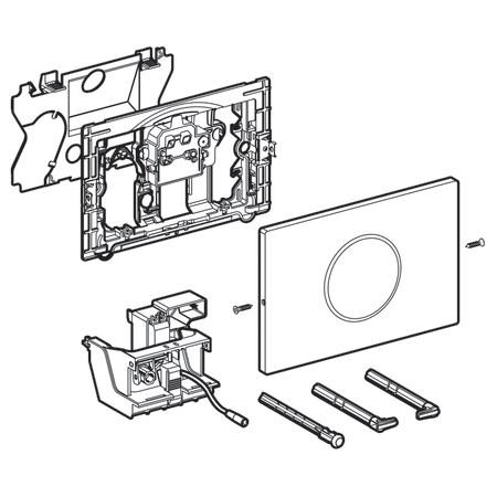 CLAPETA ACTIONARE ELECTRONICA SIGMA 10 STAINLESS STEEL [1]