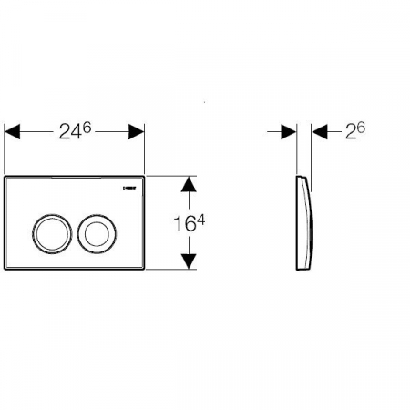 CLAPETA ACTIONARE REZERVOR INCASTRAT DELTA21 CROM CAL. I [1]