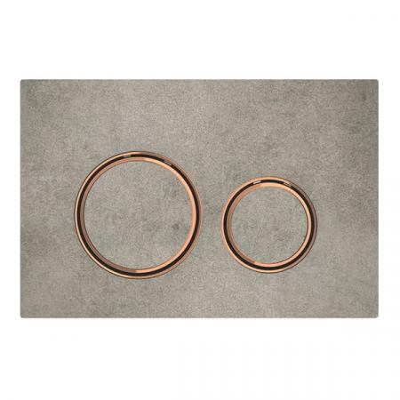 CLAPETA ACTIONARE REZERVOR INCASTRAT SIGMA 21 CULOARE METALICA ROSIE-AURIE - ROSU AURIU, ASPECT BETON