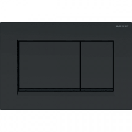 Clapete de actionare - CLAPETA ACTIONARE REZERVOR INCASTRAT SIGMA 30 NEGRU MAT LACUIT-NEGRU EASY TO CLEAN