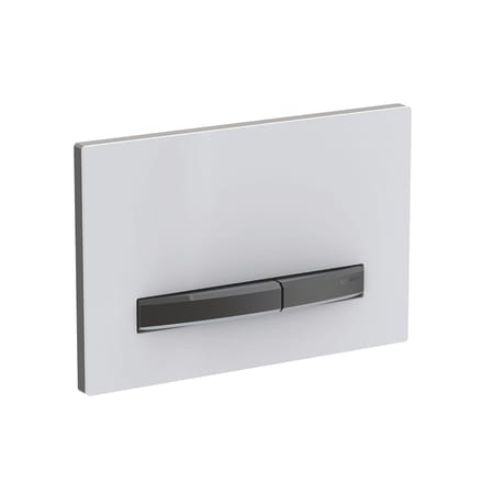 Clapete de actionare - CLAPETA ACTIONARE REZERVOR INCASTRAT SIGMA 50 CULOARE METALICA CROM NEGRU - CROM NEGRU, ALBA