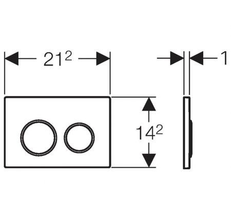 CLAPETA ACTIONARE REZERVOR INCASTRAT OMEGA20 MAT-CROM-MAT [1]