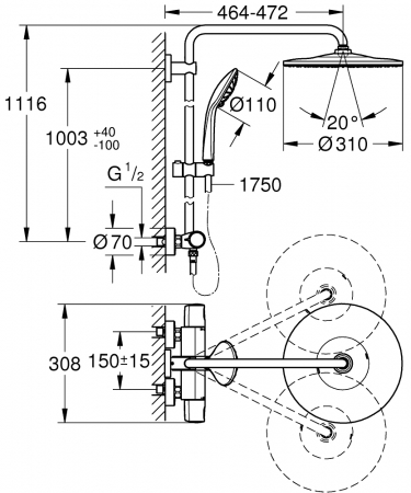 SISTEM DUS EUPHORIA  XXL 310 THM NEW [1]