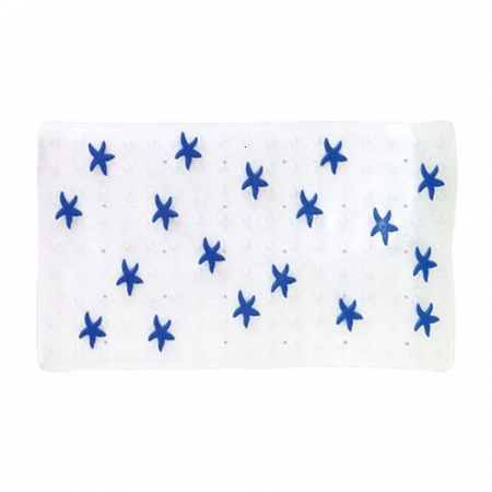 Accesorii diverse - COVORAS BAIE ANTIDERAPANT STARFISH 36X77 BLEU