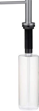 Accesorii bucatarie - Dozator, pentru detergent de vase, Deante, ,titan