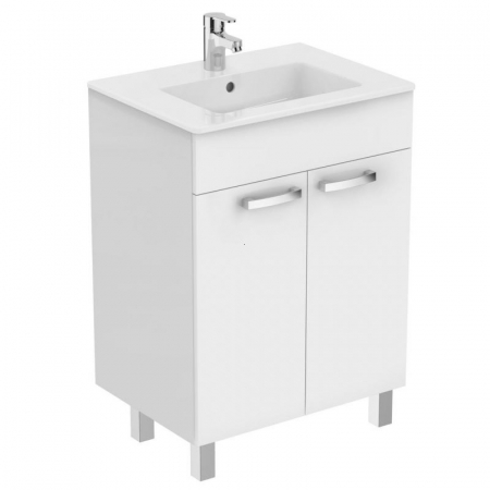 Mobilier baie - UNITATE LAVOAR TEMPO 610 CU 2 USI ALB 