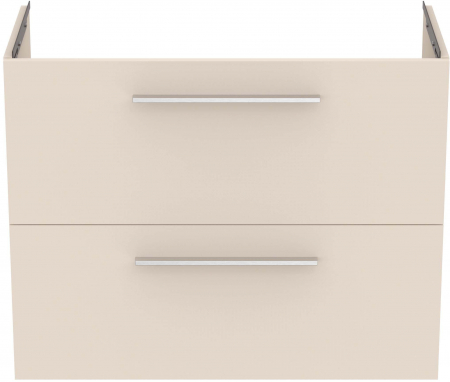 UNITATE LAVOAR I.LIFE S SUSUPENDATA 80 CM CU 2 SERTARE FARA MANERE,BEJ NISIPIU MAT [1]