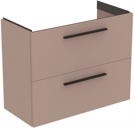 Mobilier baie - UNITATE LAVOAR I.LIFE S SUSUPENDATA 80 CM CU SERTARE FARA MANERE,GRI-BEJ MAT