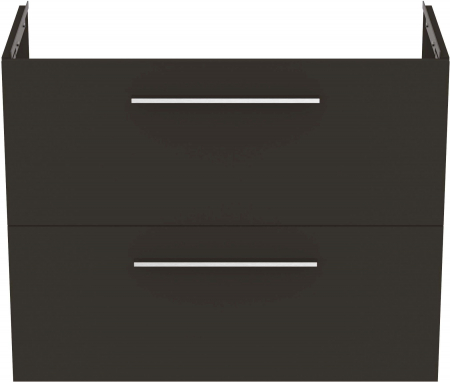 UNITATE LAVOAR I.LIFE S SUSUPENDATA 80 CM CU 2 SERTARE FARA MANERE,GRI CARBON MAT [1]