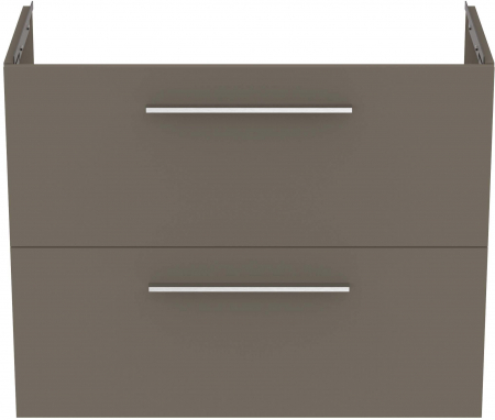 UNITATE LAVOAR I.LIFE S SUSUPENDATA 80 CM CU 2 SERTARE FARA MANERE,GRI CUART MAT [1]