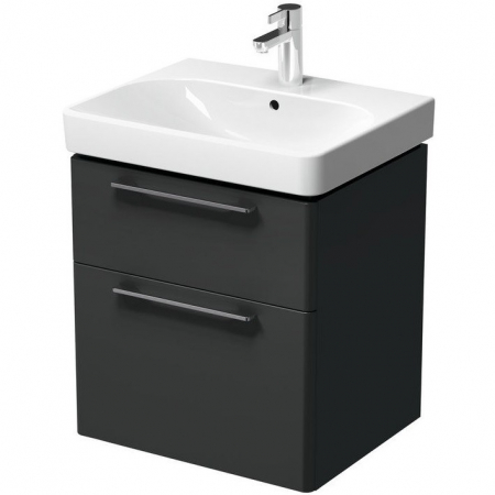 Dulapuri baza si blaturi lavoar - MOBILIER TRAFFIC PENTRU LAVOAR 60 CM ANTRACIT