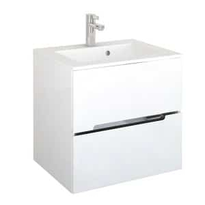 MOBILIER SILVER 60 CM,2 SERTARE, ALB LUCIOS NOU [1]