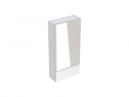 Dulapuri cu oglinda - COLOANA SELNOVA SQUARE CU O USA SI OGLINDA 41.8X85X17.6 ALB LUCIOS