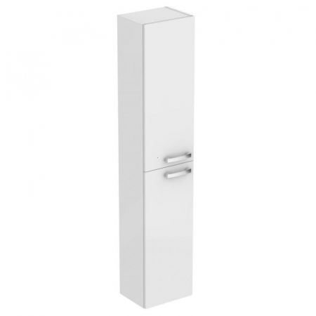 Dulapuri baza si blaturi lavoar - COLOANA MOBILIER TEMPO SUSPENDAT 1500 CU 2 USI ALB