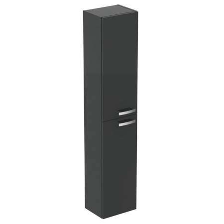 Dulapuri baza si blaturi lavoar - COLOANA MOBILIER TEMPO SUSPENDAT 1500 CU 2 USI GRI