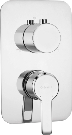 Sisteme de dus - Element extern, pentru baterie BOX, Deante, BUILT-IN BOX,Cromat