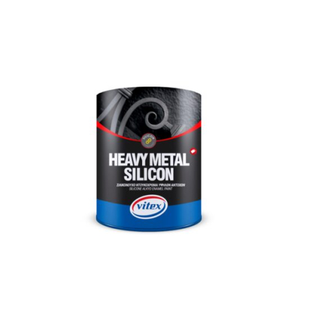 Emailuri pentru metal și lemn - Email alchidic siliconat metalizat VITEX Heavy Metal Silicon, 720 Auriu, 375ml