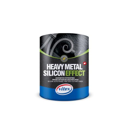 Emailuri pentru metal și lemn - Email alchidic siliconat cu efect VITEX Heavy Metal Silicon Effect, 713ml