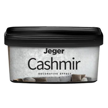 Tehnici decorative Jeger - Jeger Cashmir Flannel – vopsea decorativa structurata cu efect decorativ – 1L - Caprice Decor