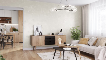 Jeger Efect Onyks White – vopsea decorativa structurata cu efect mineral decorativ – - Caprice Decor