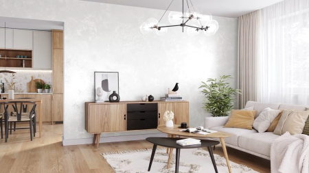 Jeger Efect Sahara White – vopsea decorativa structurata cu efect de nisip – 2,5L - Caprice Decor [1]