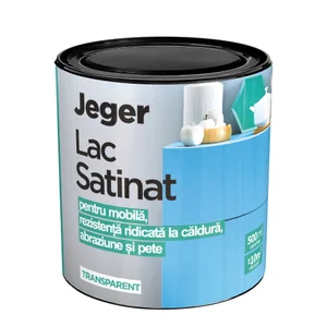 Tehnici decorative Jeger - Jeger Lac pentru mobila Satinat – vopsea decorativa structurata cu efect decorativ – - Caprice Decor
