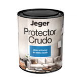 Tehnici decorative Jeger - Jeger Protector Crudo – vopsea decorativa structurata cu efect decorativ – 1L - Caprice Decor