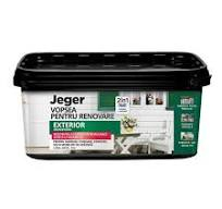 Tehnici decorative Jeger - Jeger Renovare Exterior Ashen – vopsea decorativa structurata cu efect decorativ – 2L - Caprice Decor