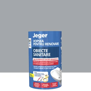 Tehnici decorative Jeger - Jeger Renovare Obiecte sanitare White – vopsea decorativa structurata cu efect decorativ – 0,5L - Caprice Decor