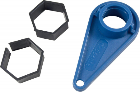 Baie - Kit de protecție - cheie aerator M24/28 și capace piulițe, Deante, ,