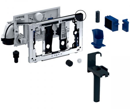 MODUL GEBERIT DUOFRESH CU DECLANSARE AUTOMATA PENTRU REZERVOR SIGMA 12 CM CROM NOU