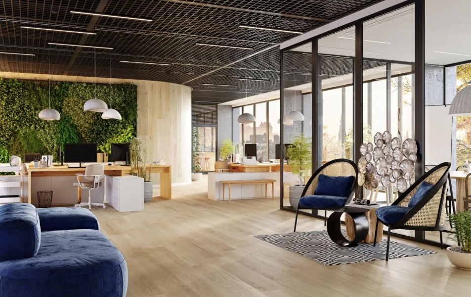 Parchet - Parchet SPC plăcile de vinil Arbiton WOODRIC EIR -  STEJAR LAVANT - 4mm/0.55mm