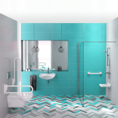 Scaun cu montare pe perete, pliabil [3]