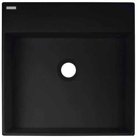 Lavoar din granit, blat, cu gaură pentru baterie - 400x400 mm [1]