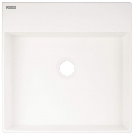 Lavoar din granit, blat, cu gaură pentru baterie - 400x400 mm [1]