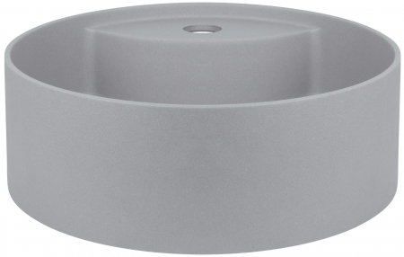 Lavoar din granit,montaj pe blat ,diametru 360,Deante Silia culoare negru,antibacterian ,hidrofug [2]