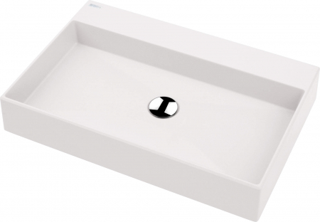 Lavoar din granit, blat, cu gaură pentru baterie - 60x40 cm [3]