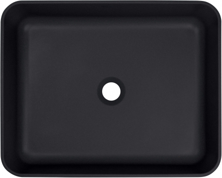 Lavoar din granit negru,pe blat,400x500,Deante Termisto [1]