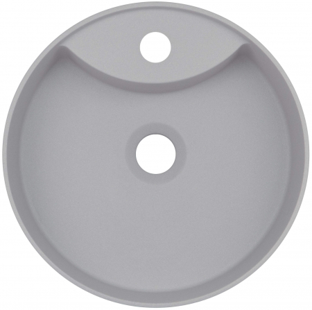 Lavoar din granit,montaj pe blat ,diametru 360,Deante Silia culoare negru,antibacterian ,hidrofug [1]