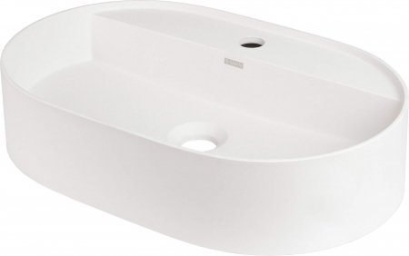 Import - Lavoar din granit, blat, cu gaură pentru baterie - oval