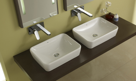 LAVOAR EMMA 50X38 ALB, FARA GAURA PENTRU BATERIE [1]