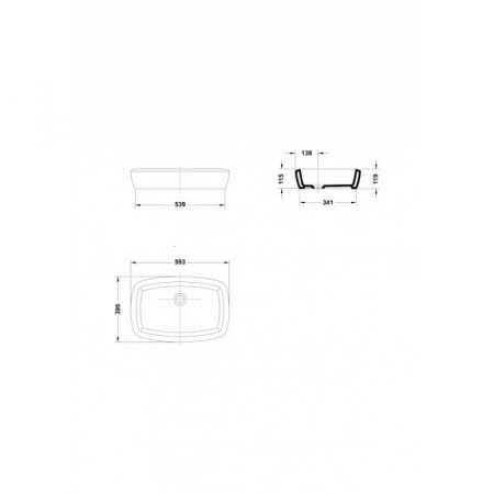 LAVOAR EOS 59.3 X 39.5 RECTANGULAR [1]