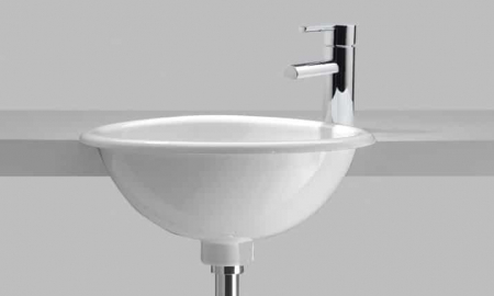 LAVOAR INCASTRAT JARA 40 CM ALB, FARA GAURA PENTRU BATERIE [2]