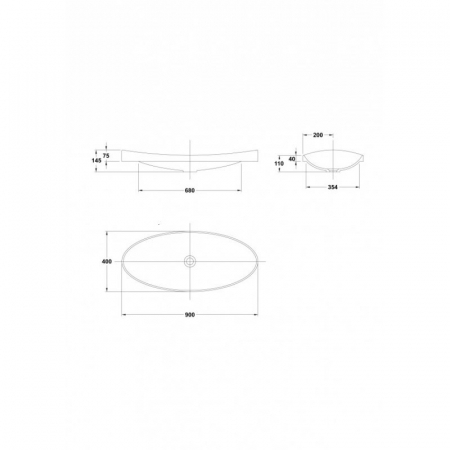 LAVOAR KLEA 90X40 ALB [1]