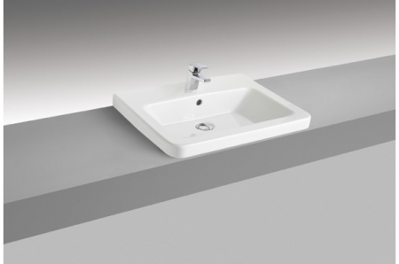 Lavoare - LAVOAR INCASTRAT STREET SQUARE 60X45 ALB